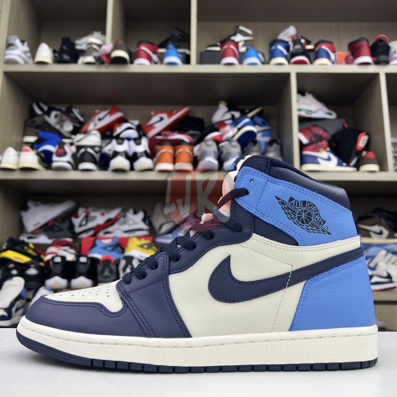 AIR JORDAN 1 RETRO HIGH OG "Obsidian/University Blue"