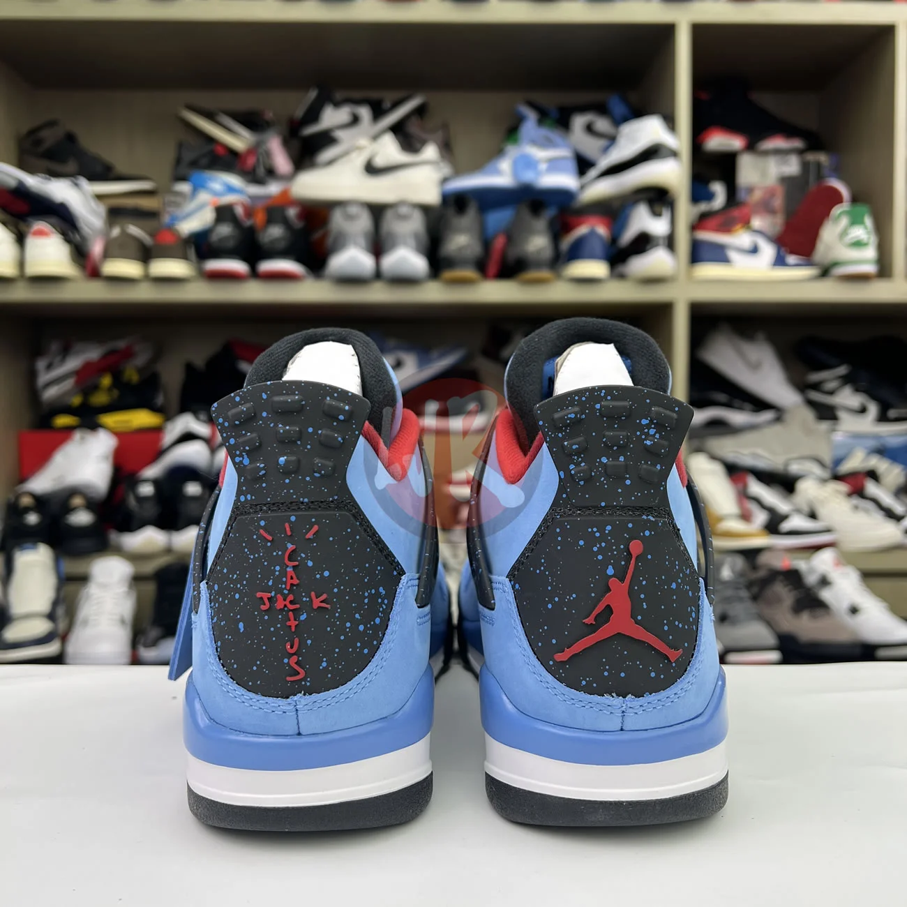 Air Jordan 4 Retro Travis Scott Cactus Jack 308497 406 Ljr Sneakers (5) - www.bc-ljr.net