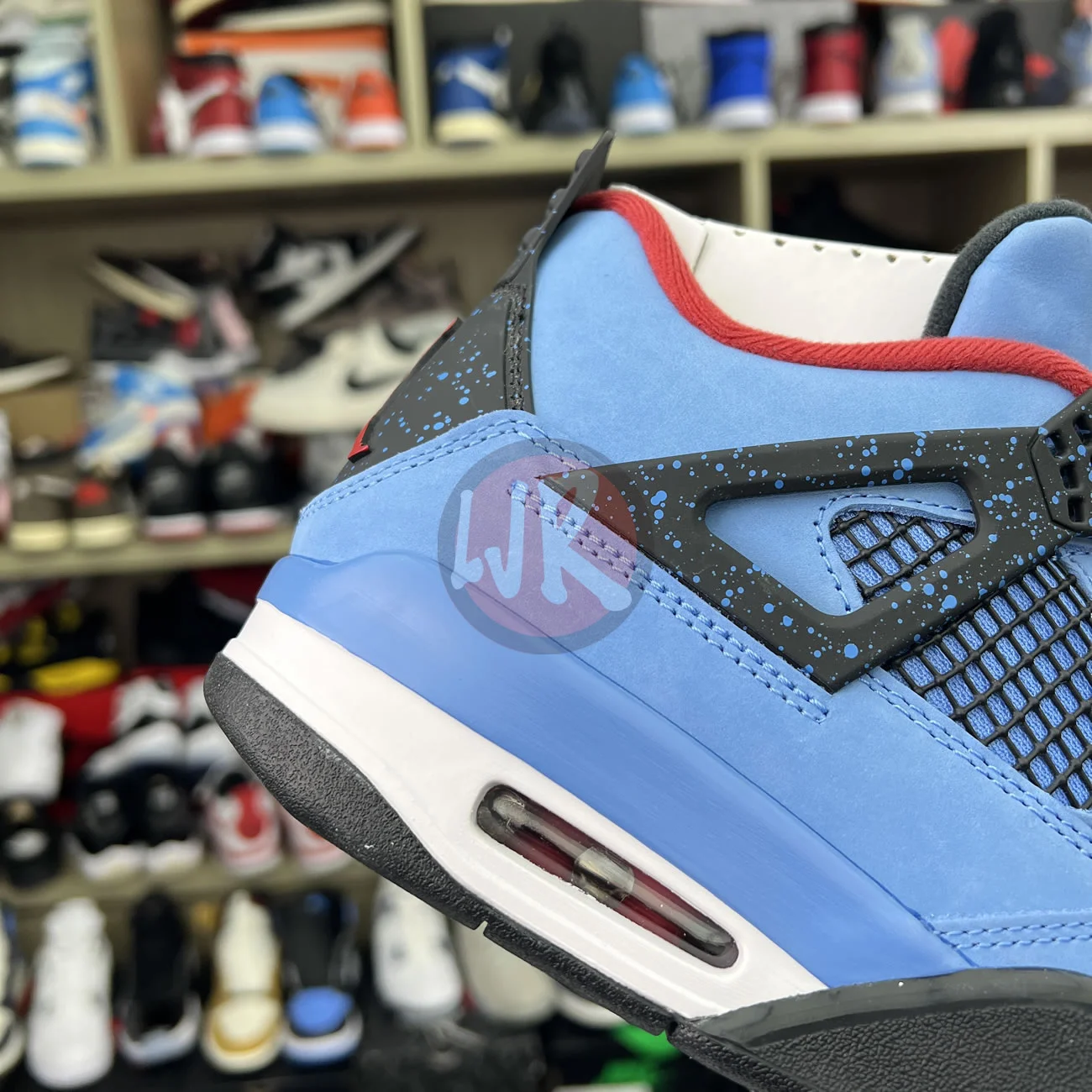 Air Jordan 4 Retro Travis Scott Cactus Jack 308497 406 Ljr Sneakers (8) - www.bc-ljr.net