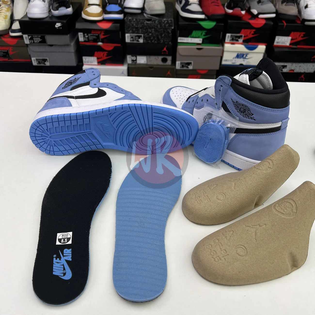 Air Jordan 1 Retro High Og University Blue 555088 134 Ljr Sneakers (5) - www.bc-ljr.net