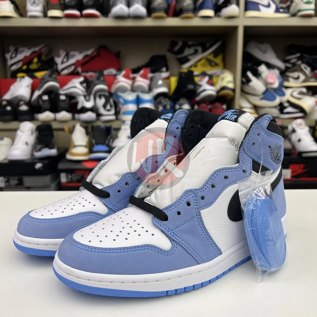 Air Jordan 1 Retro High Og University Blue 555088 134 Ljr Sneakers (6) - www.bc-ljr.net