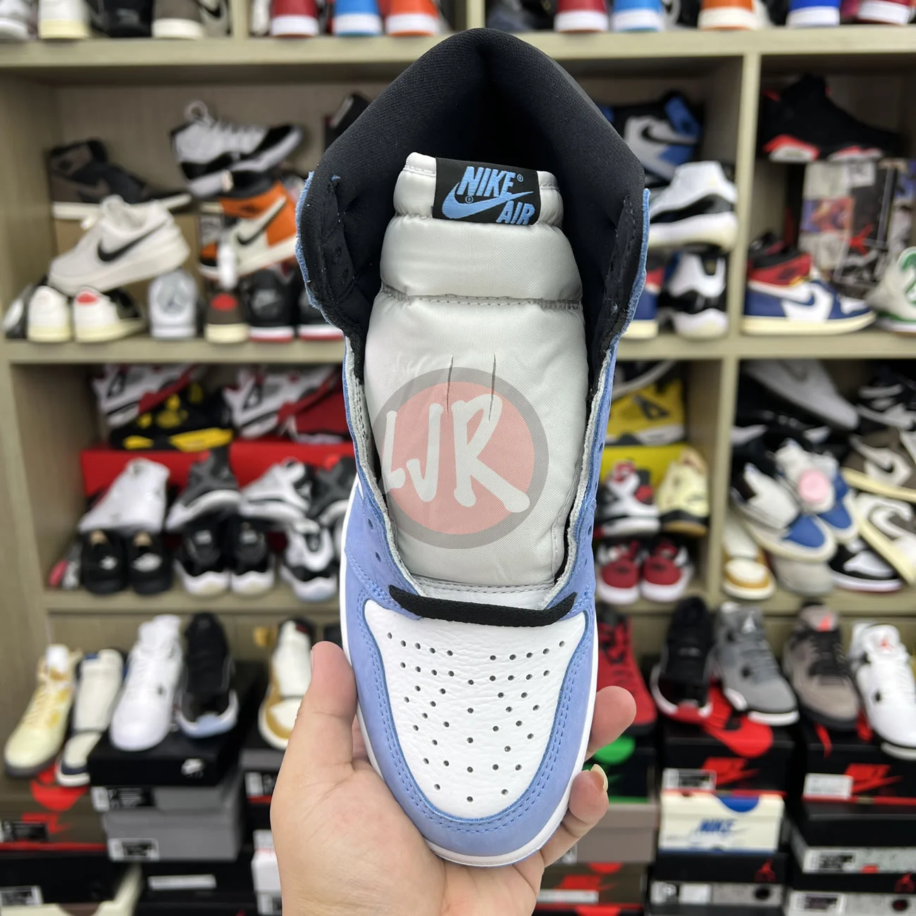 Air Jordan 1 Retro High Og University Blue 555088 134 Ljr Sneakers (7) - www.bc-ljr.net