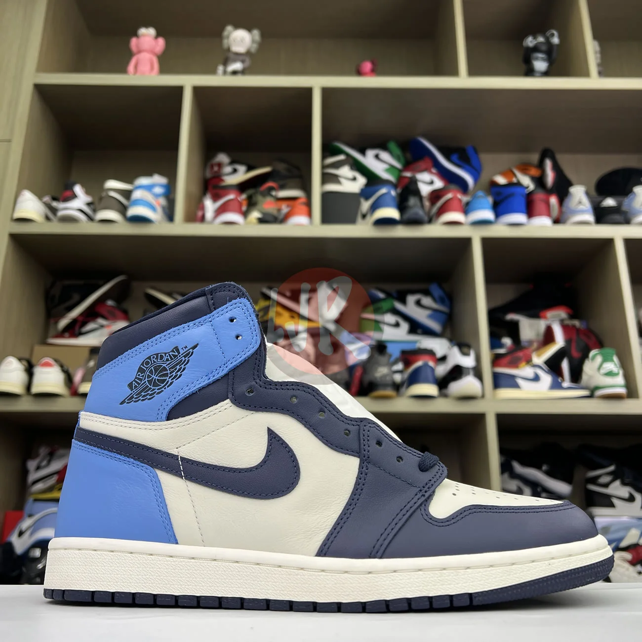 Air Jordan 1 Retro High Obsidian University Blue 555088 140 Ljr Sneakers (1) - www.bc-ljr.net