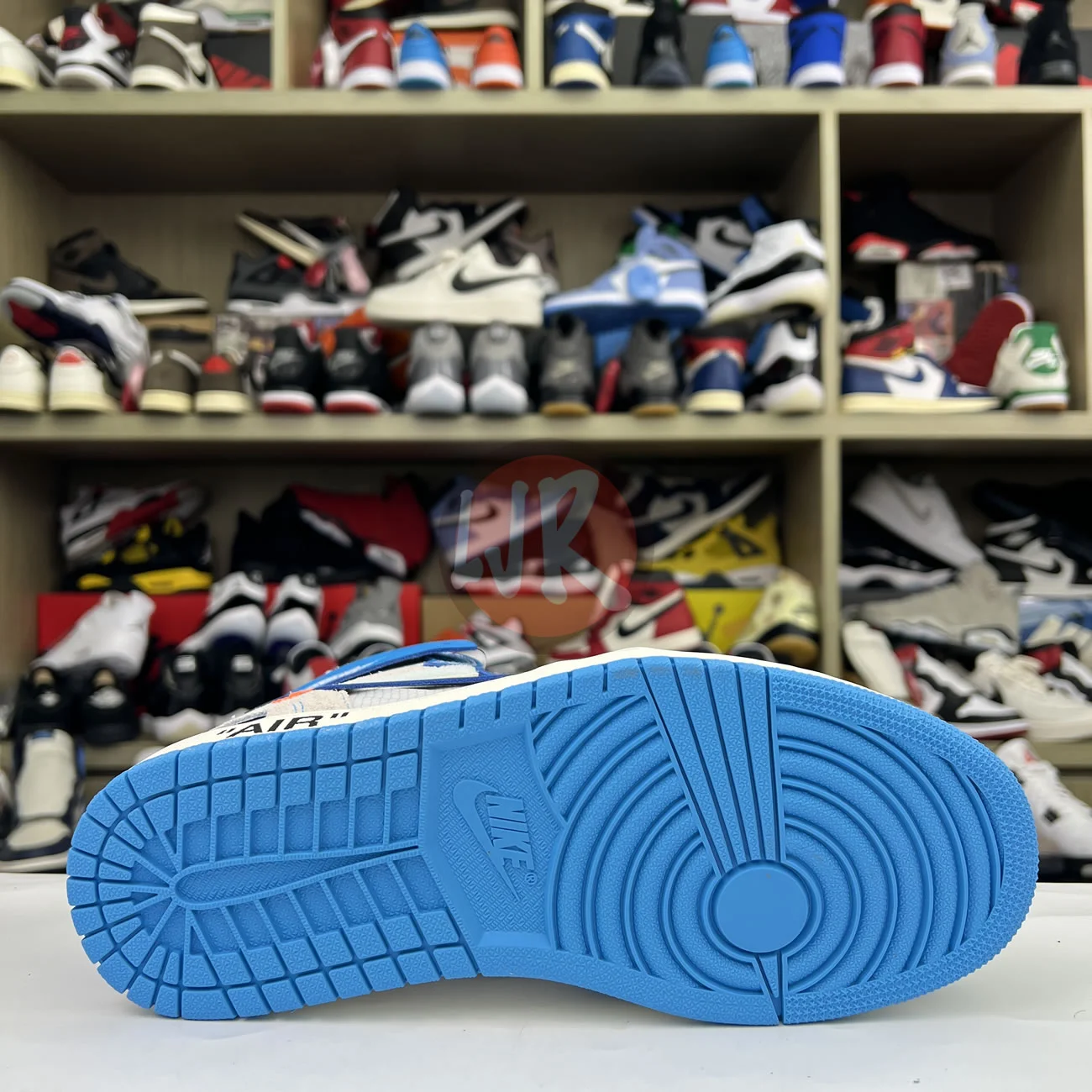 Air Jordan 1 Retro High Off White University Blue Aq0818 148 Ljr Sneakers (3) - www.bc-ljr.net