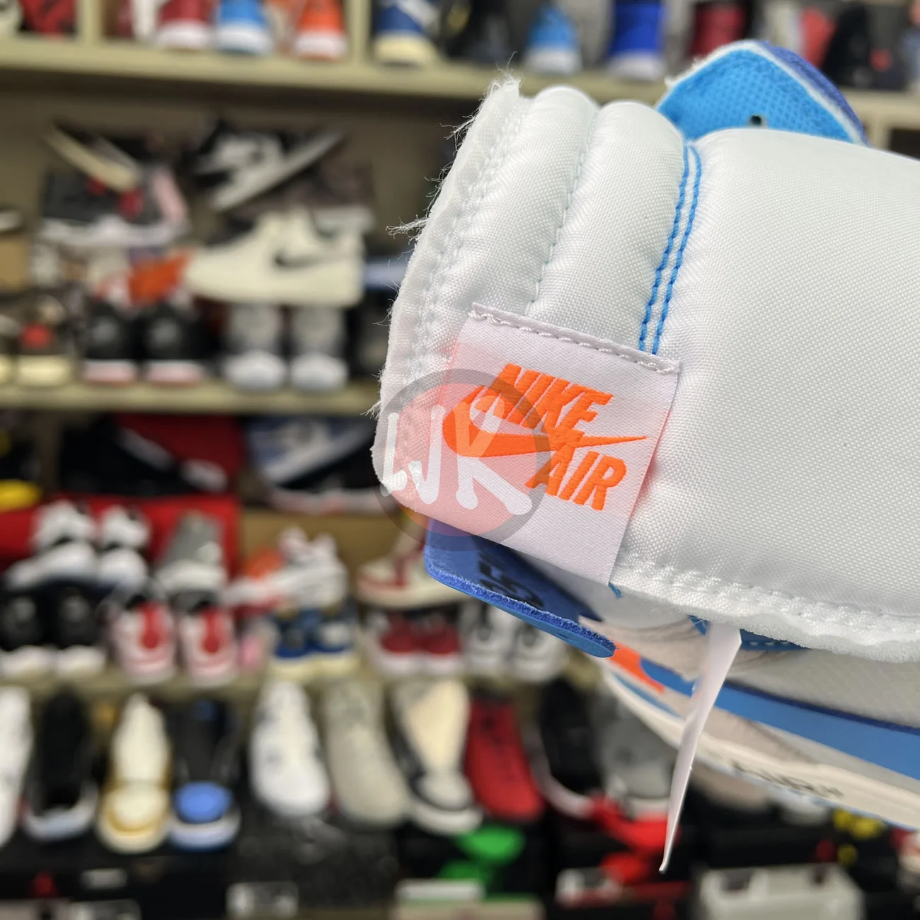 Air Jordan 1 Retro High Off White University Blue Aq0818 148 Ljr Sneakers (4) - www.bc-ljr.net