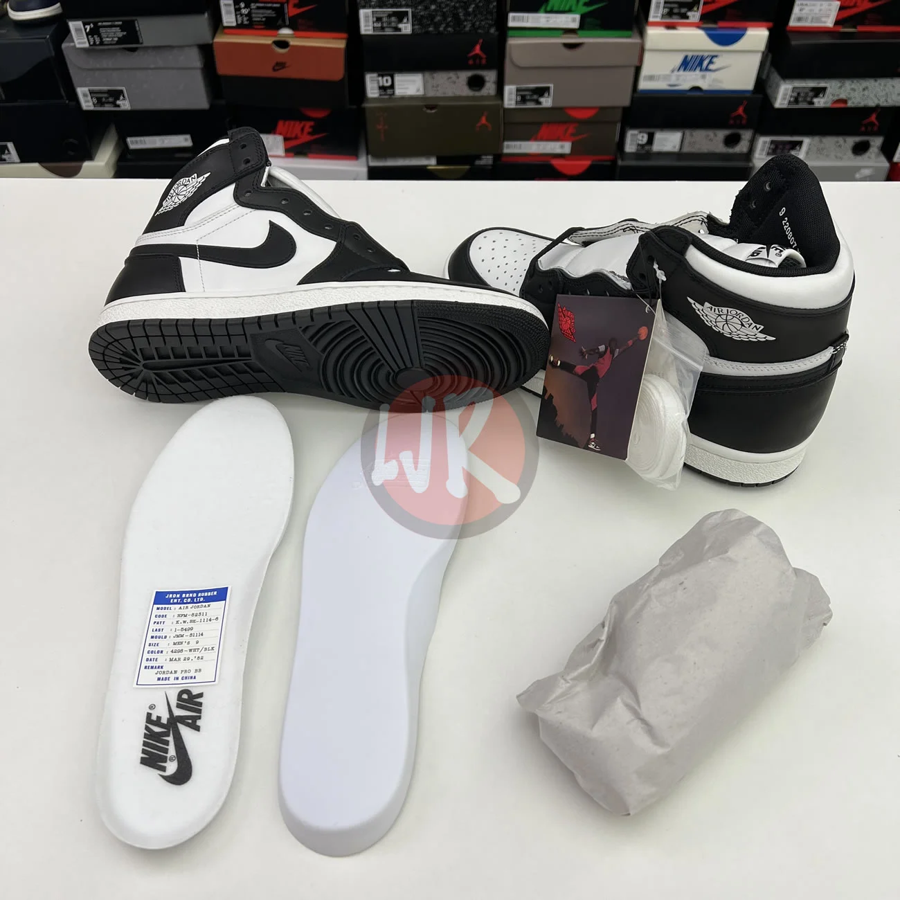 Air Jordan 1 Retro High 85 Black White 2023 Bq4422 001 Ljr Sneakers (7) - www.bc-ljr.net