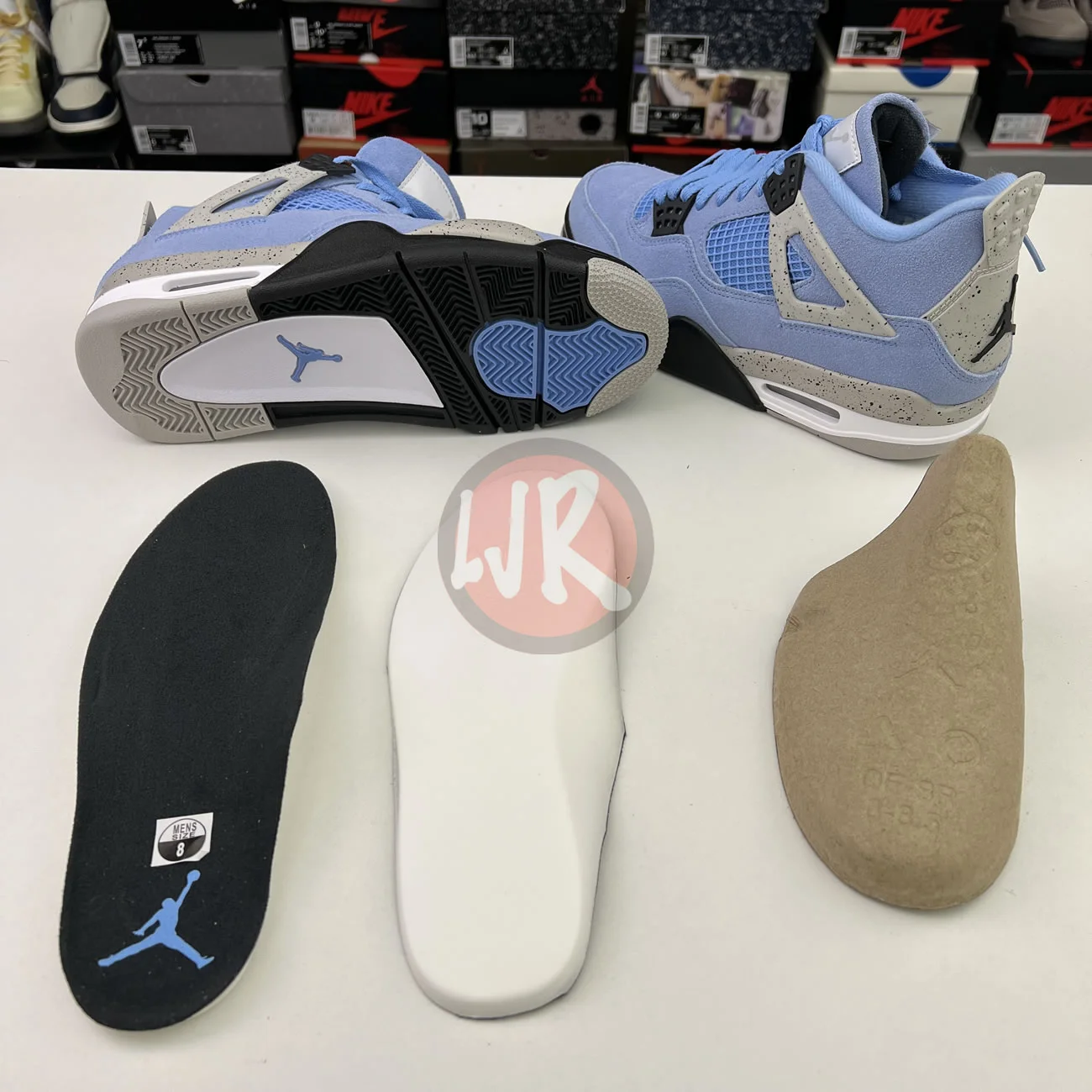 Air Jordan 4 Retro University Blue Ct8527 400 Ljr Sneakers (9) - www.bc-ljr.net