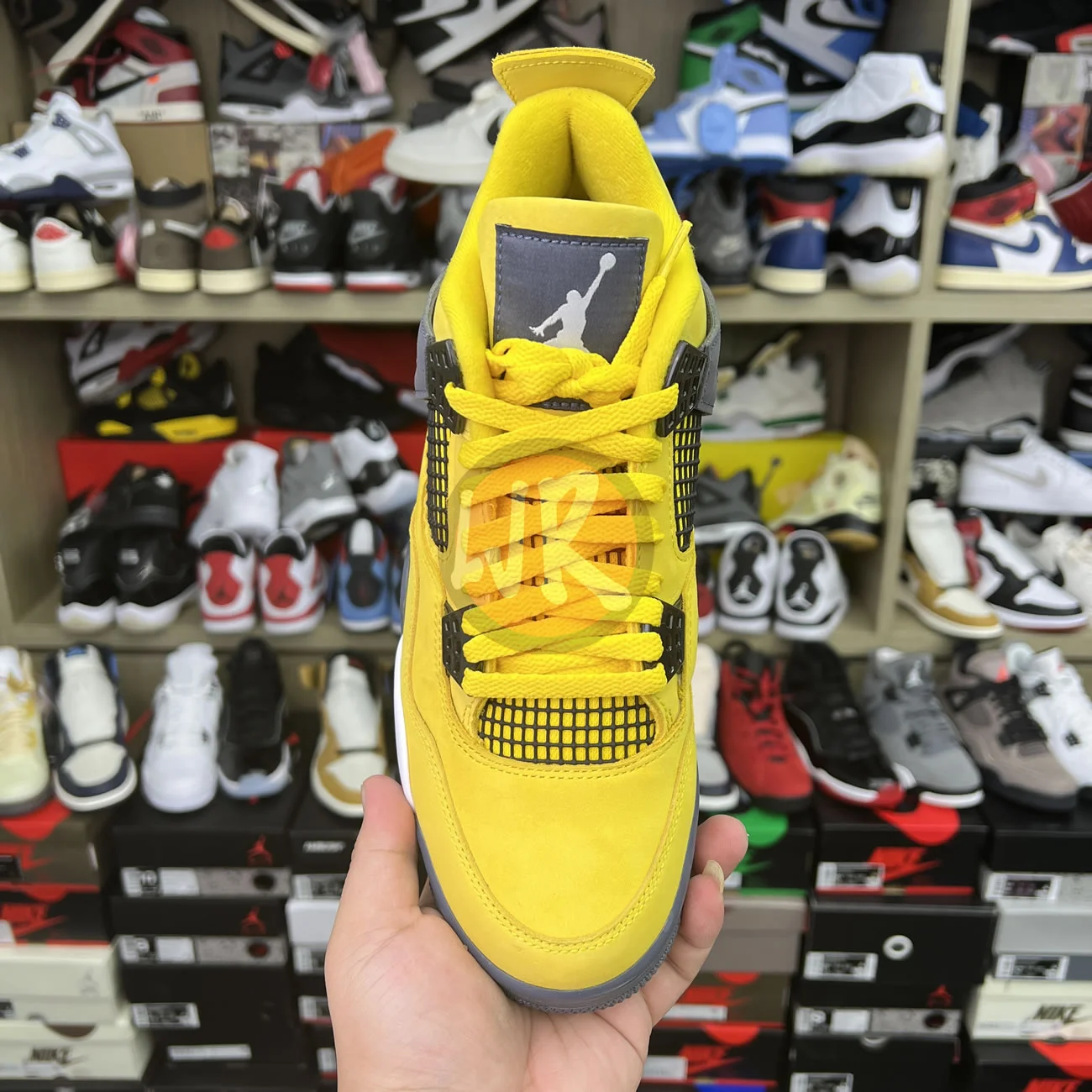 Air Jordan 4 Retro Lightning 2021 Ct8527 700 Ljr Sneakers (10) - www.bc-ljr.net