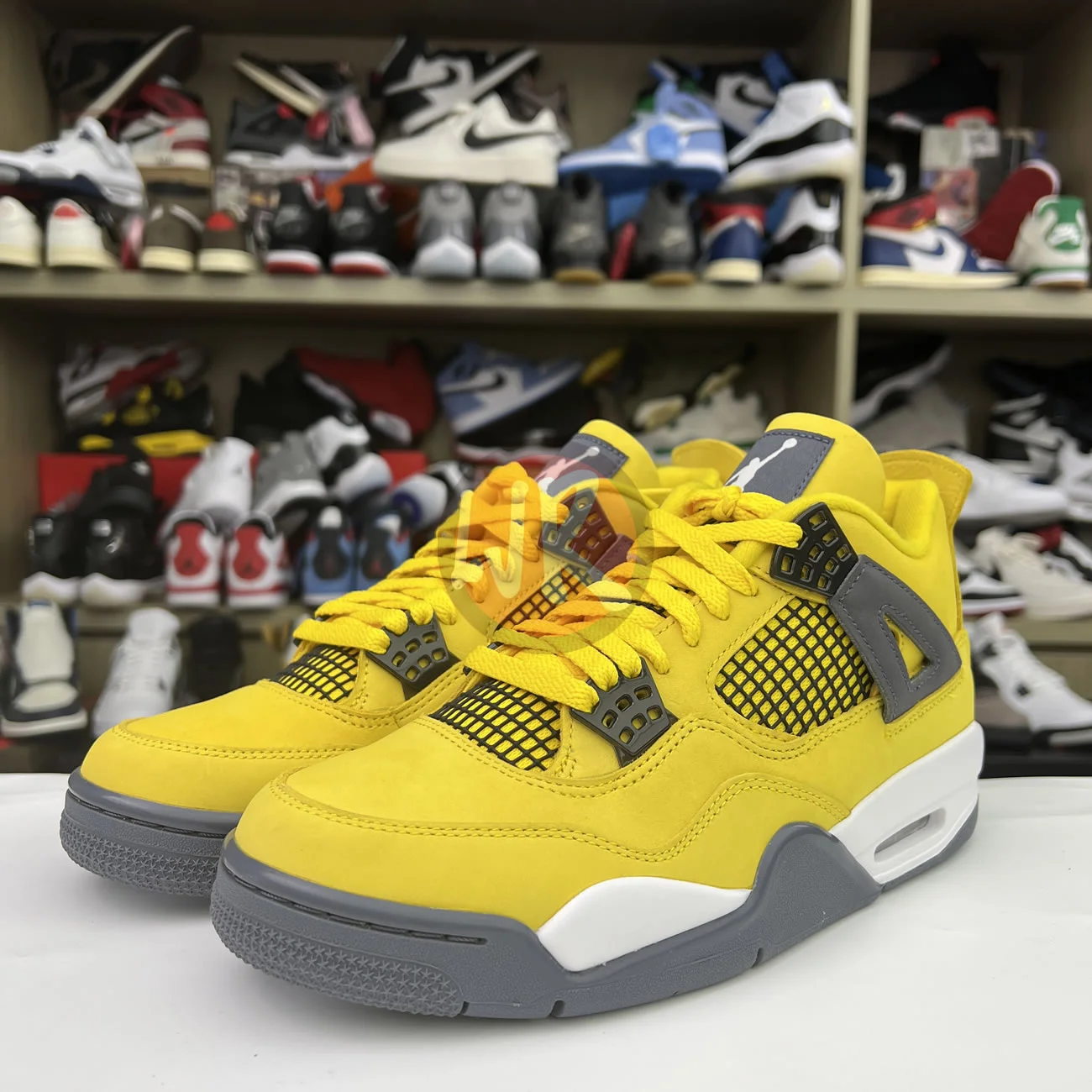 Air Jordan 4 Retro Lightning 2021 Ct8527 700 Ljr Sneakers (12) - www.bc-ljr.net