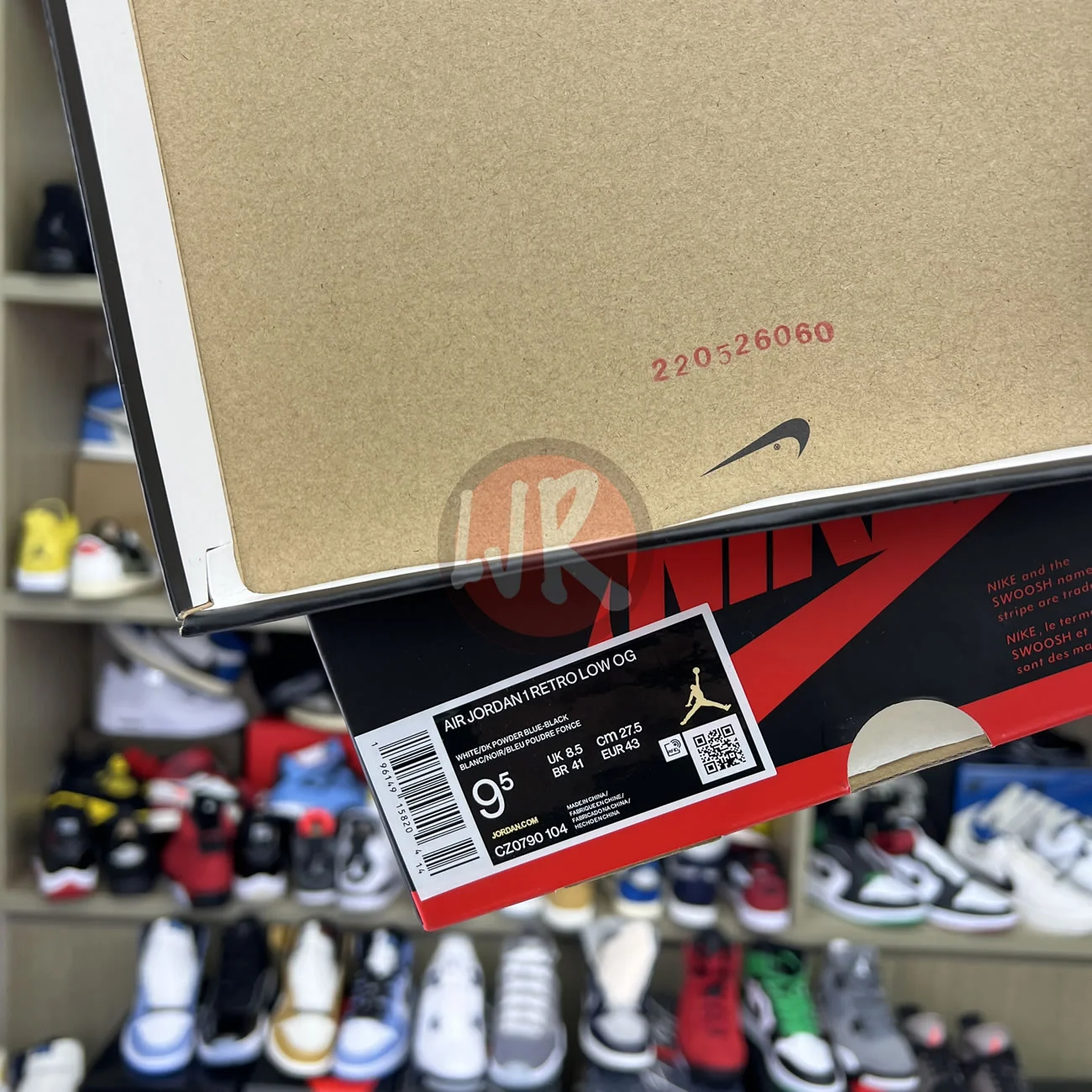Air Jordan 1 Retro Low Og Black Dark Powder Blue Cz0790 104 Ljr Sneakers (13) - www.bc-ljr.net