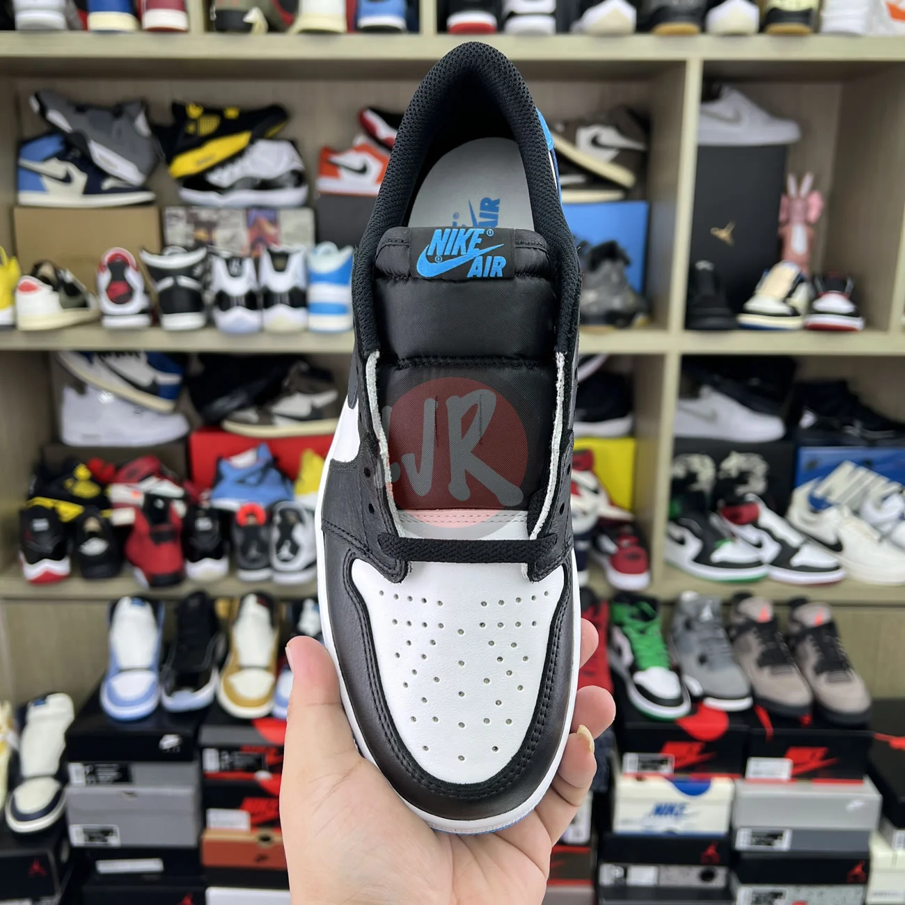 Air Jordan 1 Retro Low Og Black Dark Powder Blue Cz0790 104 Ljr Sneakers (3) - www.bc-ljr.net