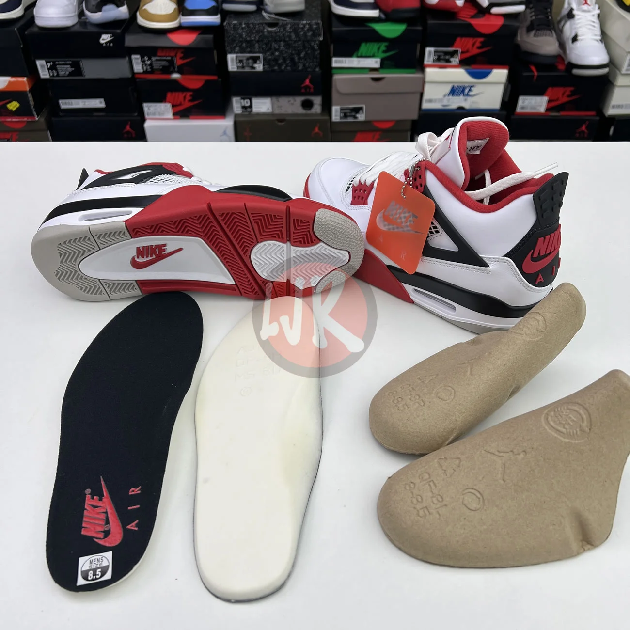 Air Jordan 4 Retro Fire Red 2020 Dc7770 160 Ljr Sneakers (7) - www.bc-ljr.net