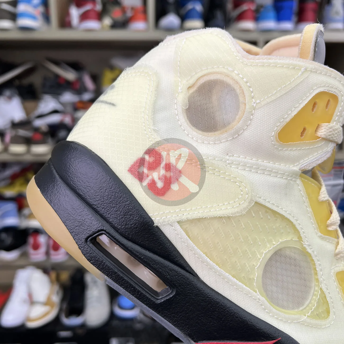 Air Jordan 5 Retro Off White Sail Dh8565 100 Ljr Sneakers (10) - www.bc-ljr.net