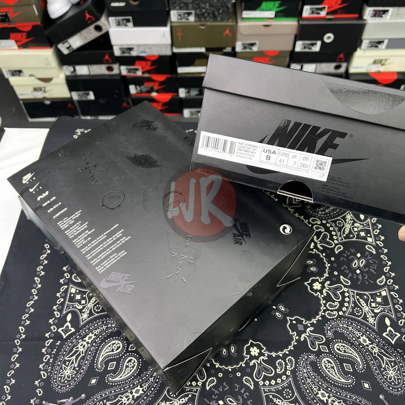 Air Jordan 1 Retro Low Og Sp Travis Scott Black Phantom Dm7866 001 Ljr Sneakers (12) - www.bc-ljr.net