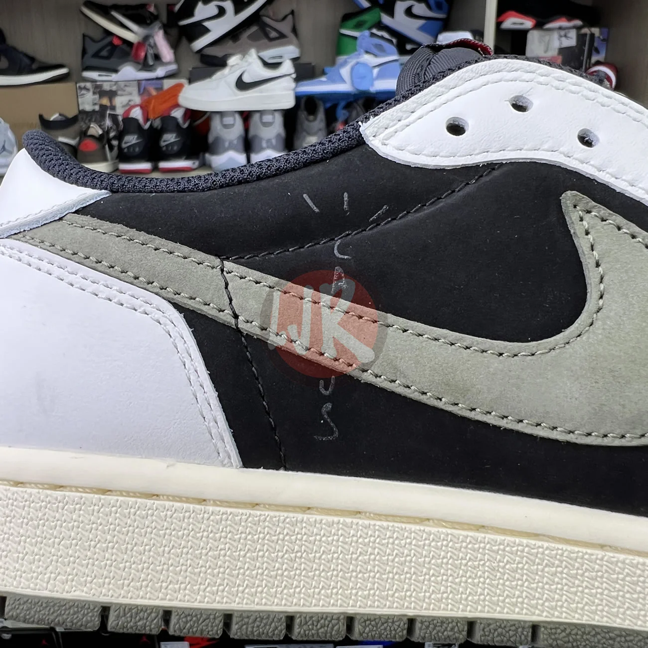 Air Jordan 1 Retro Low Og Sp Travis Scott Olive Womens Dz4137 106 Ljr Sneakers (6) - www.bc-ljr.net
