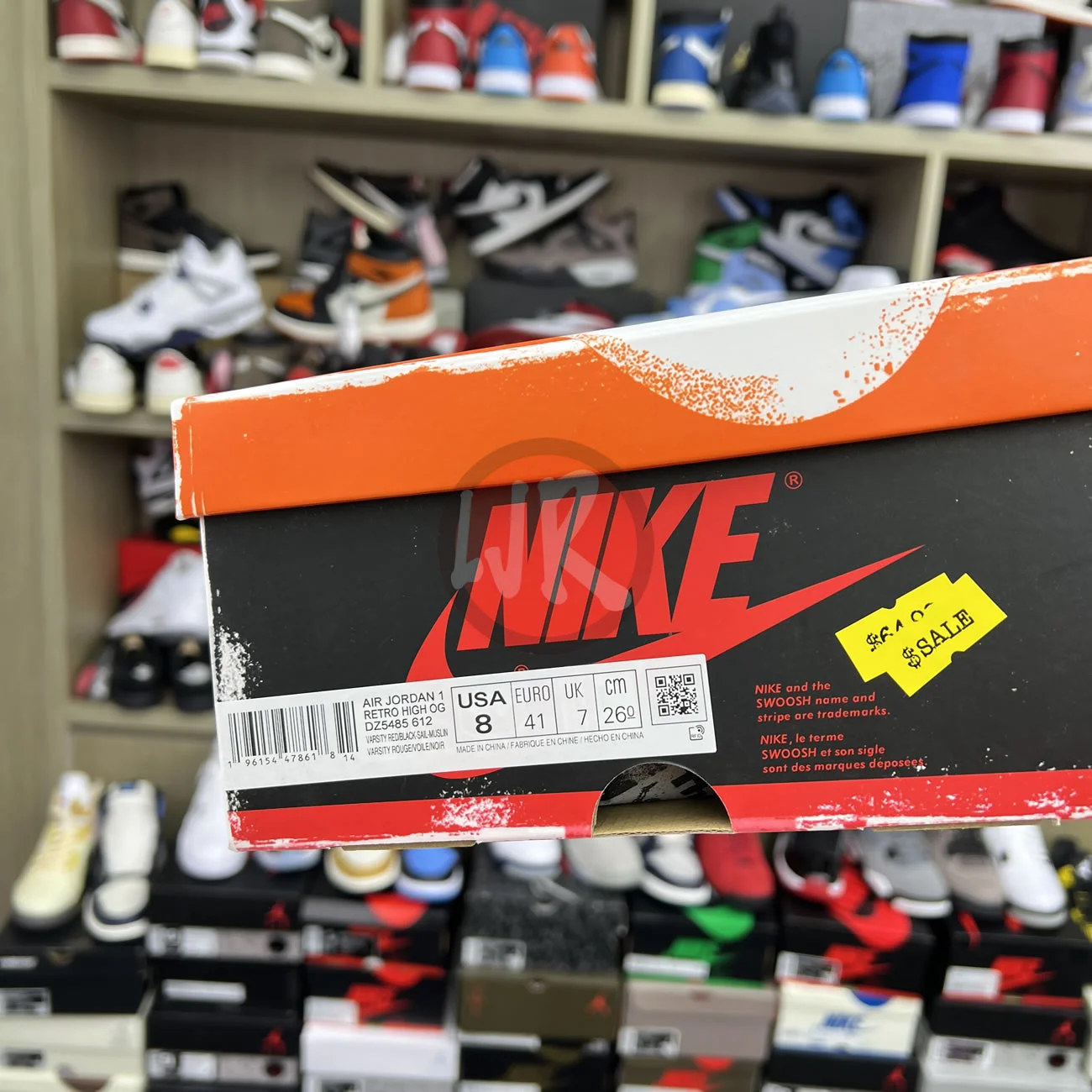 Air Jordan 1 Retro High Og Chicago Lost And Found Dz5485 612 Ljr Sneakers (12) - www.bc-ljr.net